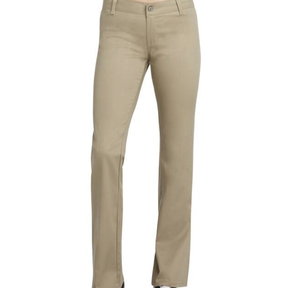 Dickies Pants - Dickies khaki pants Girl size 15 no pockets